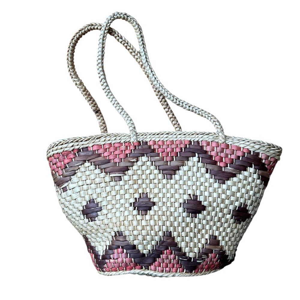 Rattan Woven Tote Bag
